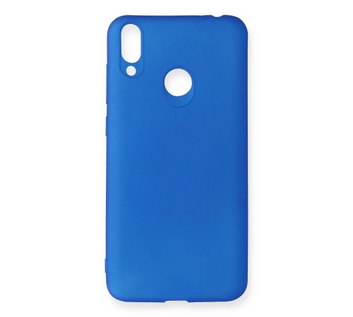 Huawei Honor 8C Kılıf First Silikon - Mavi Huawei Honor 8C Kılıf First Silikon - Mavi