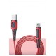 DC24 Micro USB Kablo 1.2M 4A - Kırmızı