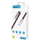 Konfulon S89 Metal Uçlu Lightning Kablo iphone Uyumlu 1M 2.4A - Siyah