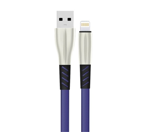 Konfulon S89 Metal Uçlu Lightning Kablo iphone Uyumlu 1M 2.4A - Mavi Konfulon S89 Metal Uçlu Lightning Kablo iphone Uyumlu 1M 2.4A - Mavi