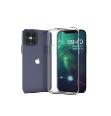 iPhone 12 Kılıf Lüx Şeffaf Silikon