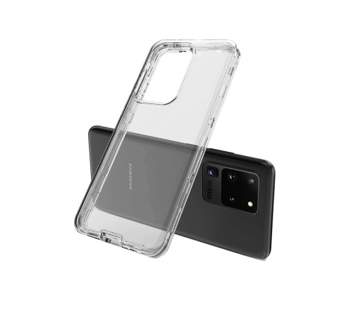 Samsung Galaxy S20 Plus Kılıf Lüx Şeffaf Silikon Samsung Galaxy S20 Plus Kılıf Lüx Şeffaf Silikon