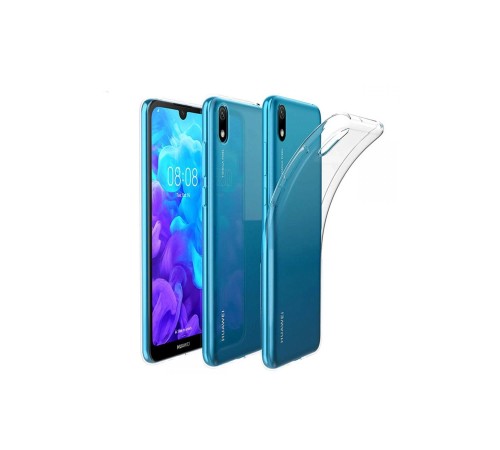 Huawei Y5 2019 Kılıf Lüx Şeffaf Silikon Huawei Y5 2019 Kılıf Lüx Şeffaf Silikon