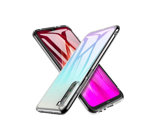 Xiaomi Redmi Note 8 Kılıf Lüx Şeffaf Silikon Xiaomi Redmi Note 8 Kılıf Lüx Şeffaf Silikon