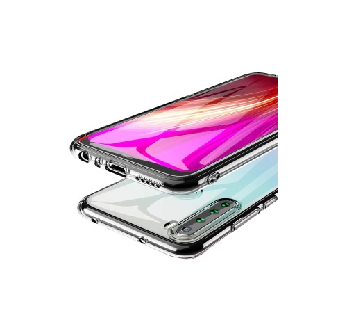 Xiaomi Redmi Note 8 Kılıf Lüx Şeffaf Silikon Xiaomi Redmi Note 8 Kılıf Lüx Şeffaf Silikon