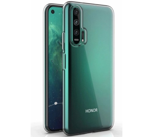 Huawei Honor 20 Kılıf Lüx Şeffaf Silikon