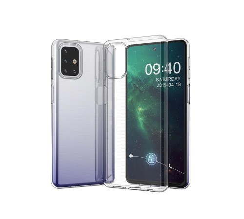Samsung Galaxy M31S Kılıf Lüx Şeffaf Silikon Samsung Galaxy M31S Kılıf Lüx Şeffaf Silikon