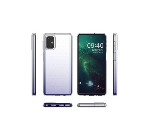 Samsung Galaxy M31S Kılıf Lüx Şeffaf Silikon Samsung Galaxy M31S Kılıf Lüx Şeffaf Silikon