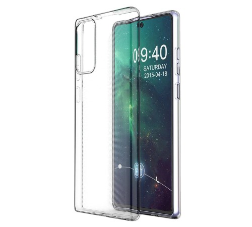 Samsung Galaxy Note 20 Kılıf Lüx Şeffaf Silikon Samsung Galaxy Note 20 Kılıf Lüx Şeffaf Silikon