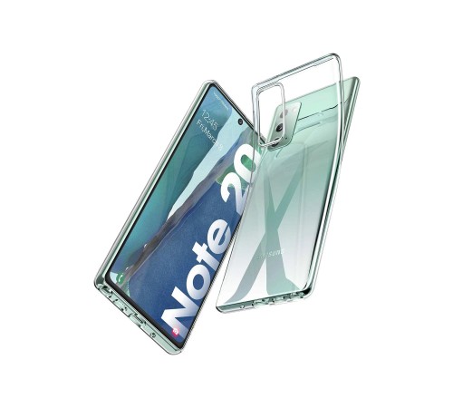 Samsung Galaxy Note 20 Kılıf Lüx Şeffaf Silikon Samsung Galaxy Note 20 Kılıf Lüx Şeffaf Silikon