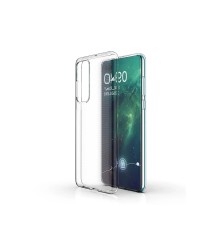 Huawei P40 Kılıf Lüx Şeffaf Silikon - Şeffaf