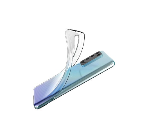 Huawei P40 Kılıf Lüx Şeffaf Silikon - Şeffaf Huawei P40 Kılıf Lüx Şeffaf Silikon - Şeffaf