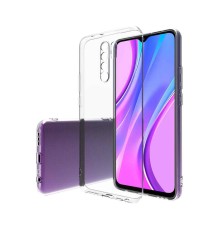 Xiaomi Redmi 9 Kılıf Lüx Şeffaf Silikon - Şeffaf