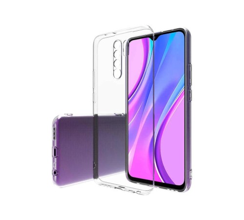 Xiaomi Redmi 9 Kılıf Lüx Şeffaf Silikon - Şeffaf Xiaomi Redmi 9 Kılıf Lüx Şeffaf Silikon - Şeffaf