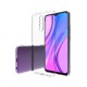 Xiaomi Redmi 9 Kılıf Lüx Şeffaf Silikon - Şeffaf