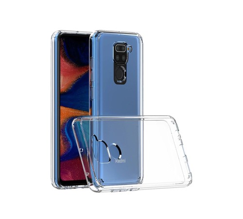 Xiaomi Redmi Note 9 Kılıf Lüx Şeffaf Silikon - Şeffaf Xiaomi Redmi Note 9 Kılıf Lüx Şeffaf Silikon - Şeffaf