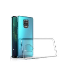 Xiaomi Redmi Note 9 Pro Kılıf Lüx Şeffaf Silikon - Şeffaf