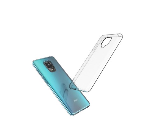Xiaomi Redmi Note 9 Pro Kılıf Lüx Şeffaf Silikon - Şeffaf Xiaomi Redmi Note 9 Pro Kılıf Lüx Şeffaf Silikon - Şeffaf