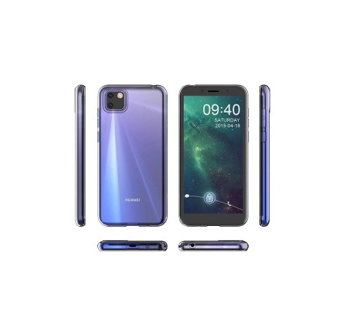 Huawei Y5P Kılıf Lüx Şeffaf Silikon - Şeffaf Huawei Y5P Kılıf Lüx Şeffaf Silikon - Şeffaf