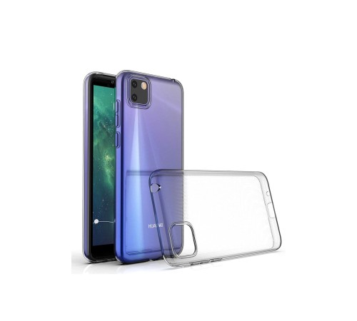 Huawei Y5P Kılıf Lüx Şeffaf Silikon - Şeffaf Huawei Y5P Kılıf Lüx Şeffaf Silikon - Şeffaf