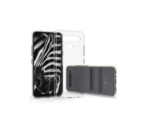 LG K41S Kılıf Lüx Şeffaf Silikon - Şeffaf LG K41S Kılıf Lüx Şeffaf Silikon - Şeffaf