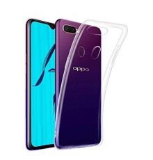 Oppo A12 Kılıf Lüx Şeffaf Silikon - Şeffaf
