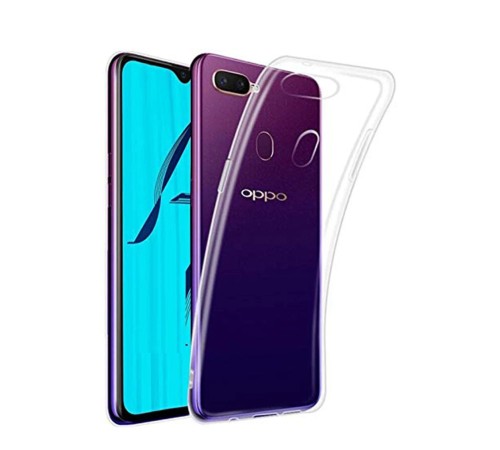 Oppo A12 Kılıf Lüx Şeffaf Silikon - Şeffaf