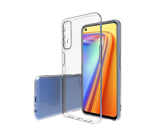 Realme 7 Pro Kılıf Lüx Şeffaf Silikon - Şeffaf