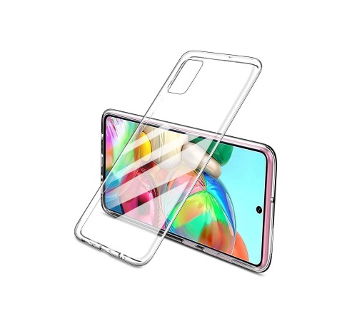 Realme 7 Pro Kılıf Lüx Şeffaf Silikon - Şeffaf