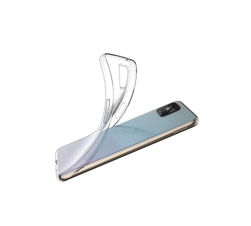 Oppo Reno 4 Lite Kılıf Lüx Şeffaf Silikon - Şeffaf