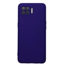 Oppo Reno 4 Lite Kılıf Nano içi Kadife Silikon - Mor