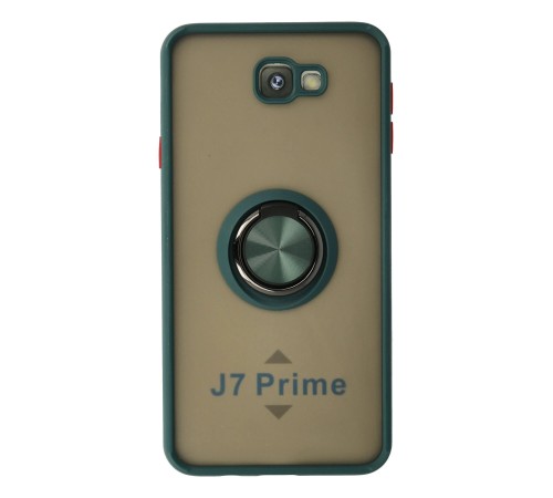 Samsung Galaxy J7 Prime Kılıf Montreal Yüzüklü Silikon Kapak - Yeşil Samsung Galaxy J7 Prime Kılıf Montreal Yüzüklü Silikon Kapak - Yeşil