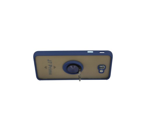 Samsung Galaxy J7 Prime Kılıf Montreal Yüzüklü Silikon Kapak - Lacivert Samsung Galaxy J7 Prime Kılıf Montreal Yüzüklü Silikon Kapak - Lacivert