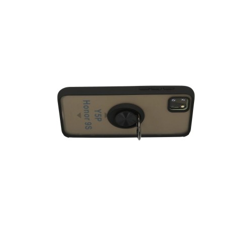 Huawei Y5P Kılıf Montreal Yüzüklü Silikon Kapak - Siyah Huawei Y5P Kılıf Montreal Yüzüklü Silikon Kapak - Siyah