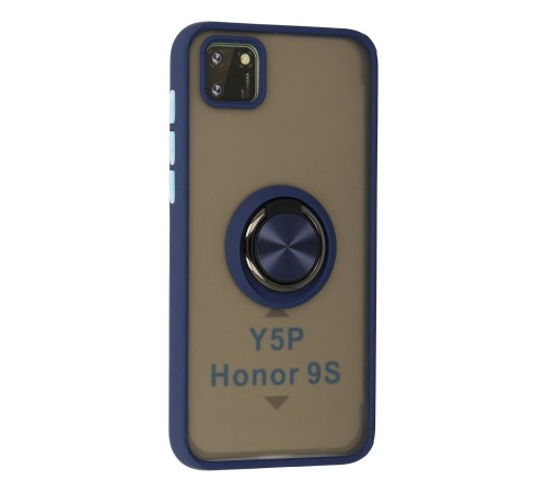Huawei Y5P Kılıf Montreal Yüzüklü Silikon Kapak - Lacivert Huawei Y5P Kılıf Montreal Yüzüklü Silikon Kapak - Lacivert