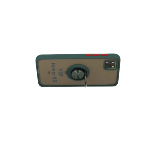 Huawei Y5P Kılıf Montreal Yüzüklü Silikon Kapak - Yeşil Huawei Y5P Kılıf Montreal Yüzüklü Silikon Kapak - Yeşil