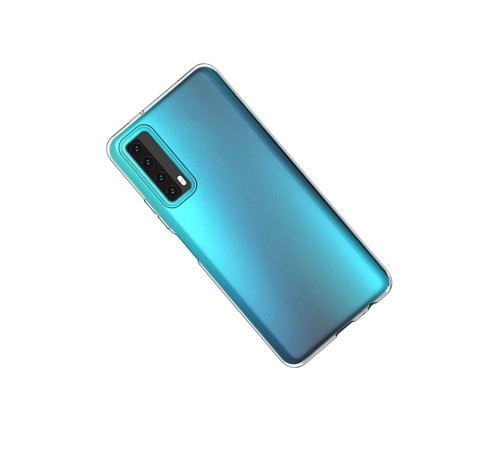 Huawei P Smart 2021 Kılıf Lüx Şeffaf Silikon - Şeffaf Huawei P Smart 2021 Kılıf Lüx Şeffaf Silikon - Şeffaf