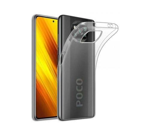 Xiaomi Pocophone X3 Kılıf Lüx Şeffaf Silikon Xiaomi Pocophone X3 Kılıf Lüx Şeffaf Silikon