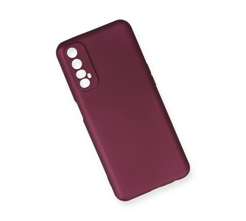Realme 7 Kılıf First Silikon - Mürdüm Realme 7 Kılıf First Silikon - Mürdüm