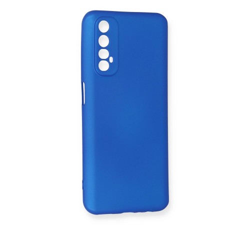 Realme 7 Kılıf First Silikon - Mavi Realme 7 Kılıf First Silikon - Mavi