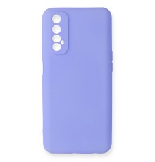 Realme 7 Kılıf First Silikon - Lila