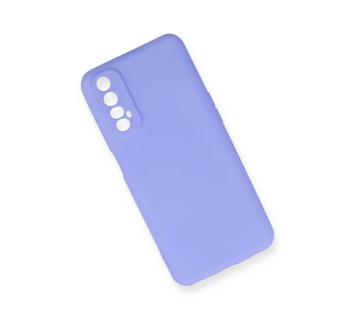 Realme 7 Kılıf First Silikon - Lila Realme 7 Kılıf First Silikon - Lila