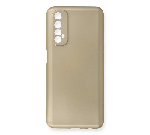 Realme 7 Kılıf First Silikon - Gold Realme 7 Kılıf First Silikon - Gold
