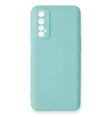 Realme 7 Kılıf Nano içi Kadife Silikon - Turkuaz