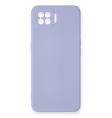 Oppo A73 Kılıf Nano içi Kadife Silikon - Lila