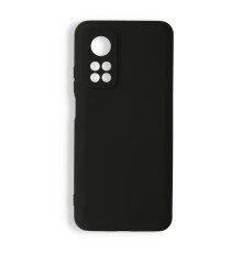 Xiaomi Mi 10T Kılıf Nano içi Kadife Silikon - Siyah