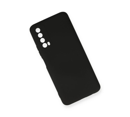 Huawei P Smart 2021 Kılıf Nano içi Kadife Silikon - Siyah Huawei P Smart 2021 Kılıf Nano içi Kadife Silikon - Siyah