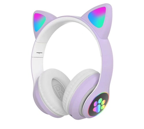 Karler Bass STN28 Kablosuz Kedi Kulaklık - Lila Karler Bass STN28 Kablosuz Kedi Kulaklık - Lila