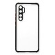 Xiaomi Mi Note 10 Lite Kılıf Miami Şeffaf Silikon - Siyah