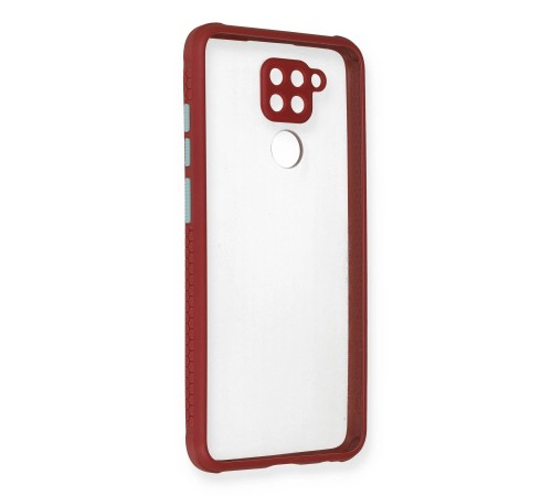 Xiaomi Redmi Note 9 Kılıf Miami Şeffaf Silikon - Fuşya Xiaomi Redmi Note 9 Kılıf Miami Şeffaf Silikon - Fuşya